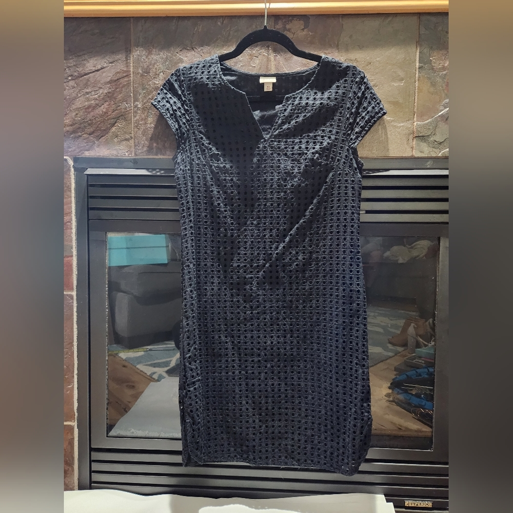 Business casual black dress